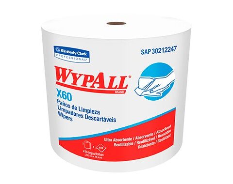 Paños de limpieza X60 Wypall