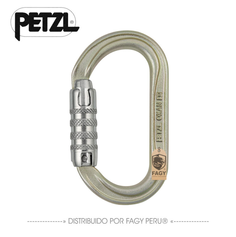 Mosquetón de acero Oxan TL Petzl