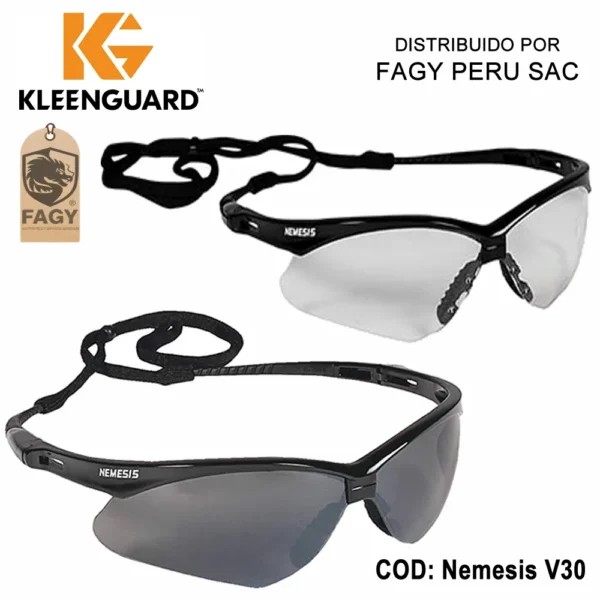 Lentes De Seguridad Modelo NEMESIS V30