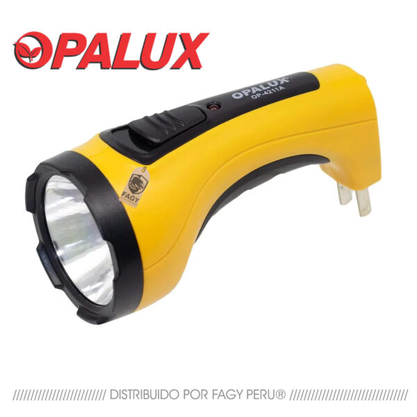 Linterna recargable 2W OP-4211A Opalux